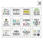 Positive Mindset Core Decor Cut-Outs (10")