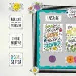 Positive Mindset Core Decor Cut-Outs (10")