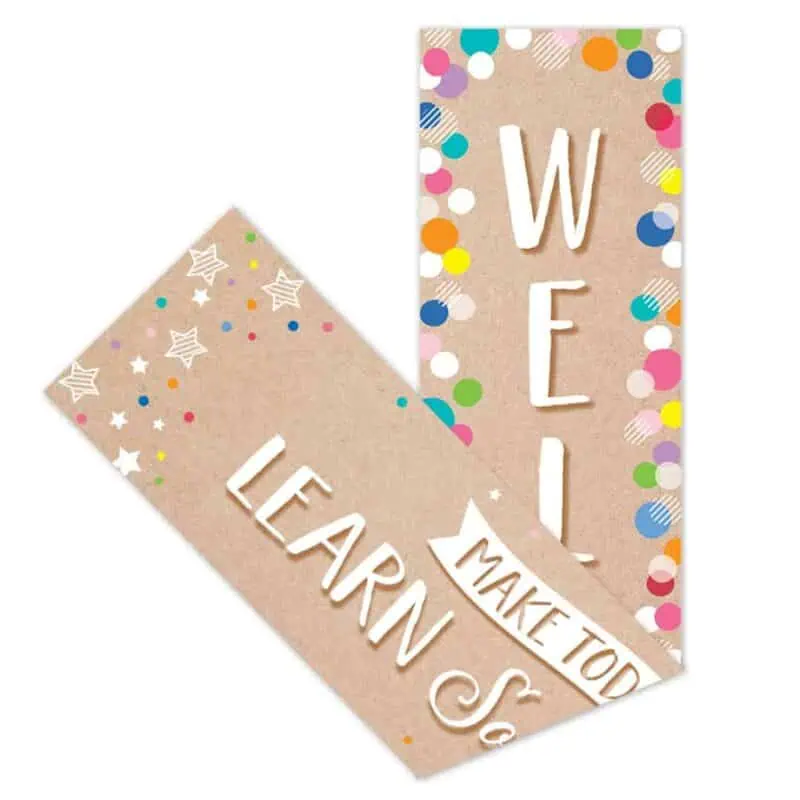 Welcome banner (krafty pop)