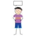Jumbo Riley Stick Kid Banner (Stick Kids)