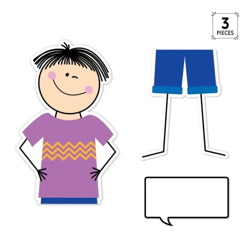 Jumbo riley stick kid banner (stick kids)