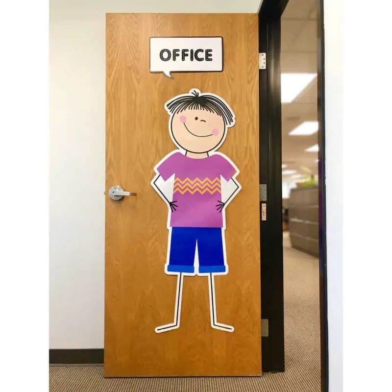 Jumbo riley stick kid banner (stick kids)