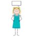 Jumbo tommie stick kid banner (stick kids)