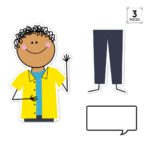 Jumbo Jessie Stick Kid Banner (Stick Kids)