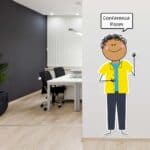 Jumbo Jessie Stick Kid Banner (Stick Kids)