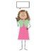 Jumbo frankie stick kid banner (stick kids)