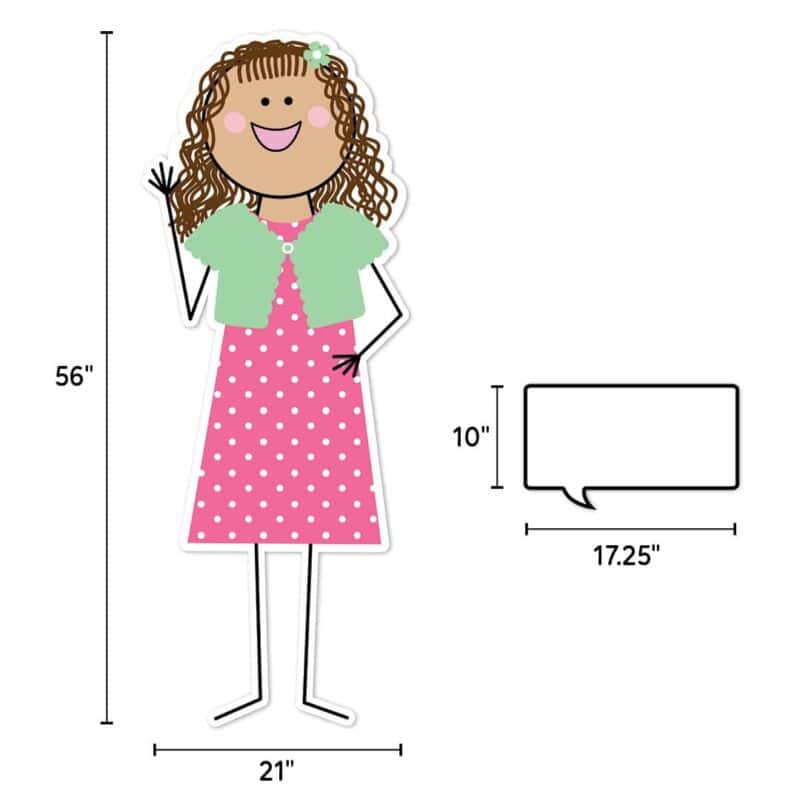 Jumbo frankie stick kid banner (stick kids)