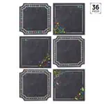 Colorful Chalk Cards Designer Cut-Outs (6") (Chalk It Up!)
