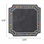 Colorful Chalk Cards Designer Cut-Outs (6") (Chalk It Up!)