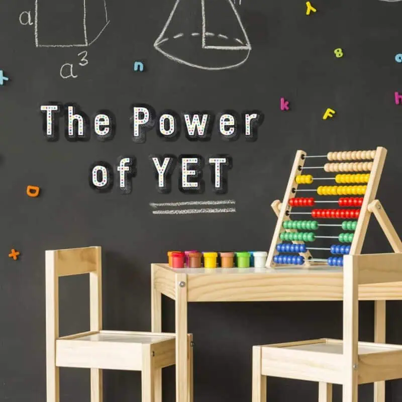 Colorful chalk designer letters (chalk it up! )