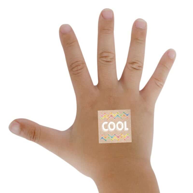 Colorful kraft rewards stickers (krafty pop)