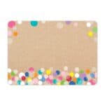 Colorful Kraft Bubbles Labels (Krafty Pop)