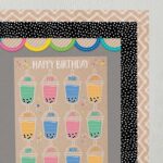 Colorful Kraft Jumbo Scallops Border (Krafty Pop, EZ Border)