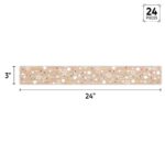 Colorful Kraft Stars on Strings Border (Krafty Pop, EZ Border)