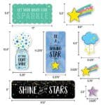 Positive Thinking Mini Bulletin Board (Star Bright)