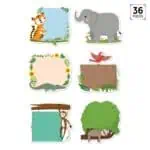 Jungle Friends Designer Cut-Outs (6") (Jungle Friends)