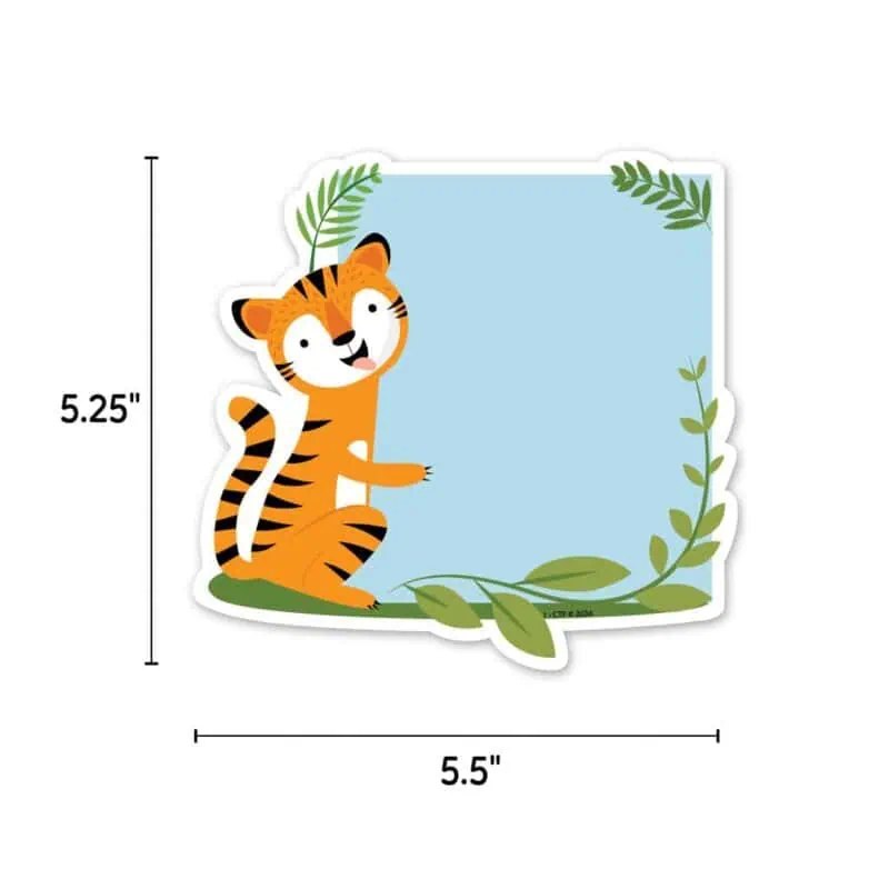 Jungle friends designer cut-outs (6") (jungle friends)