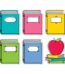 Doodle books designer cut-outs (6") (core decor)