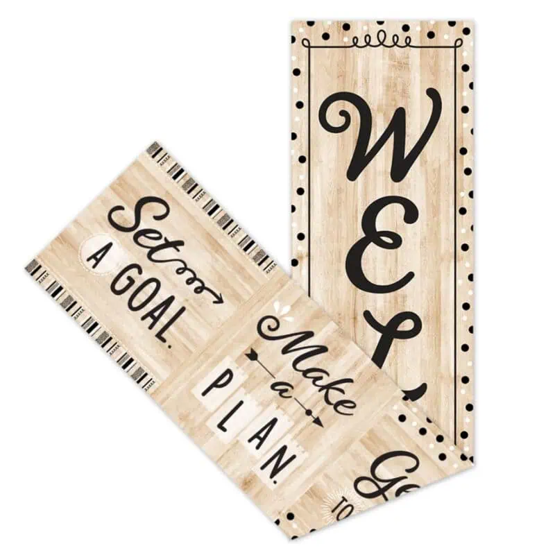 Welcome banner (core decor)