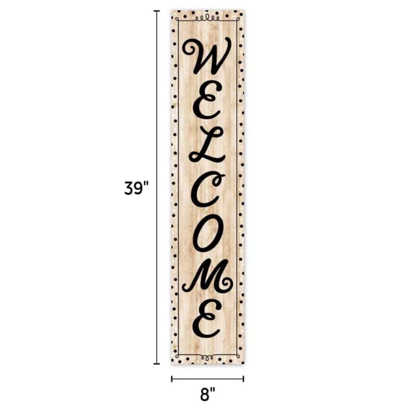 Welcome banner (core decor)