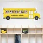 School Bus Giant Banner (Core Decor)