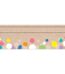 Colorful kraft bubbles name plates (krafty pop)