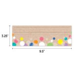 Colorful Kraft Bubbles Name Plates (Krafty Pop)