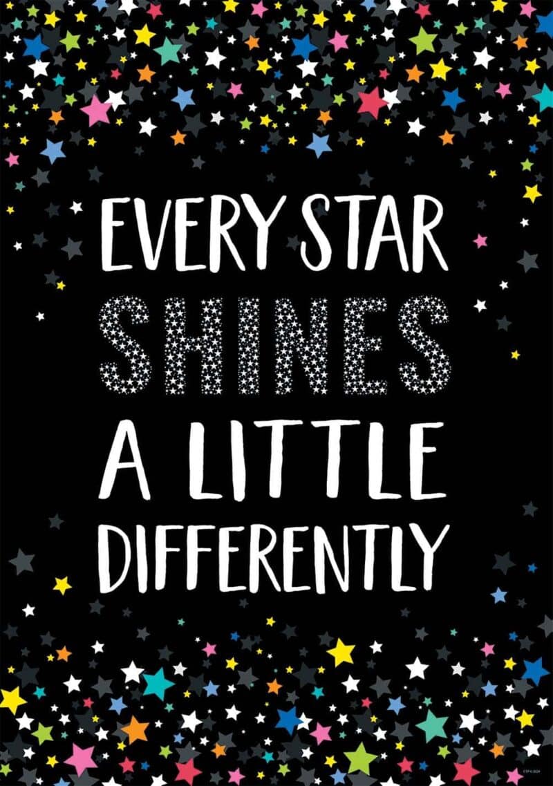 Inspire u poster: every star shines… (star bright)