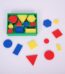 A plastic box with different shapes