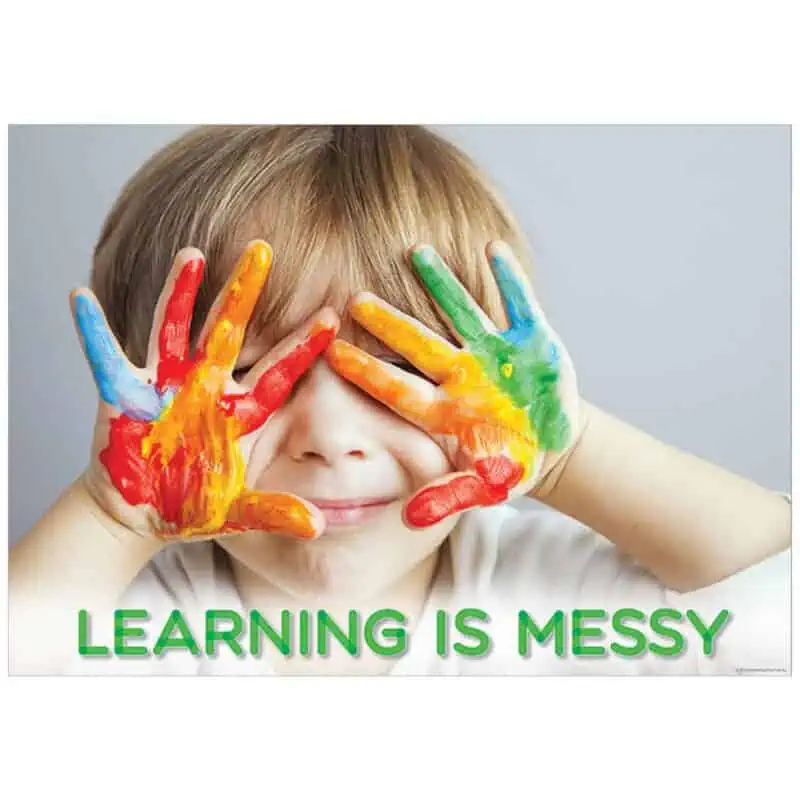 Inspire u poster: learning is messy