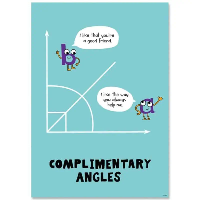 Inspire u poster: complimentary angles (smp! )