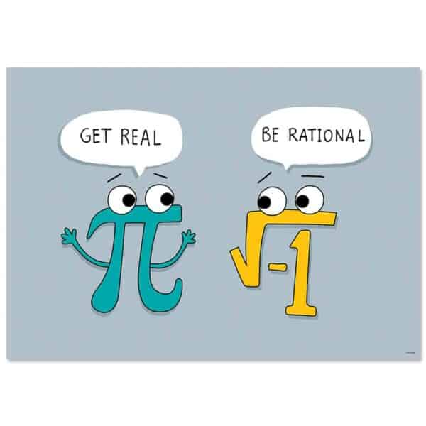 Inspire U Poster: Get Real. Be Rational. (SMP!)
