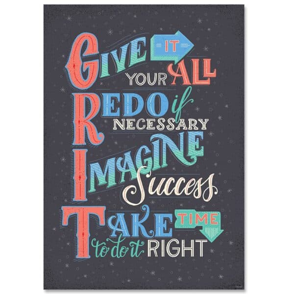 Inspire U Poster: Grit