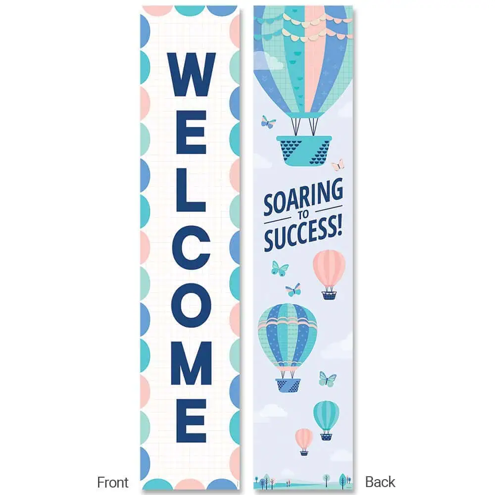 Calm & Cool Welcome Banners