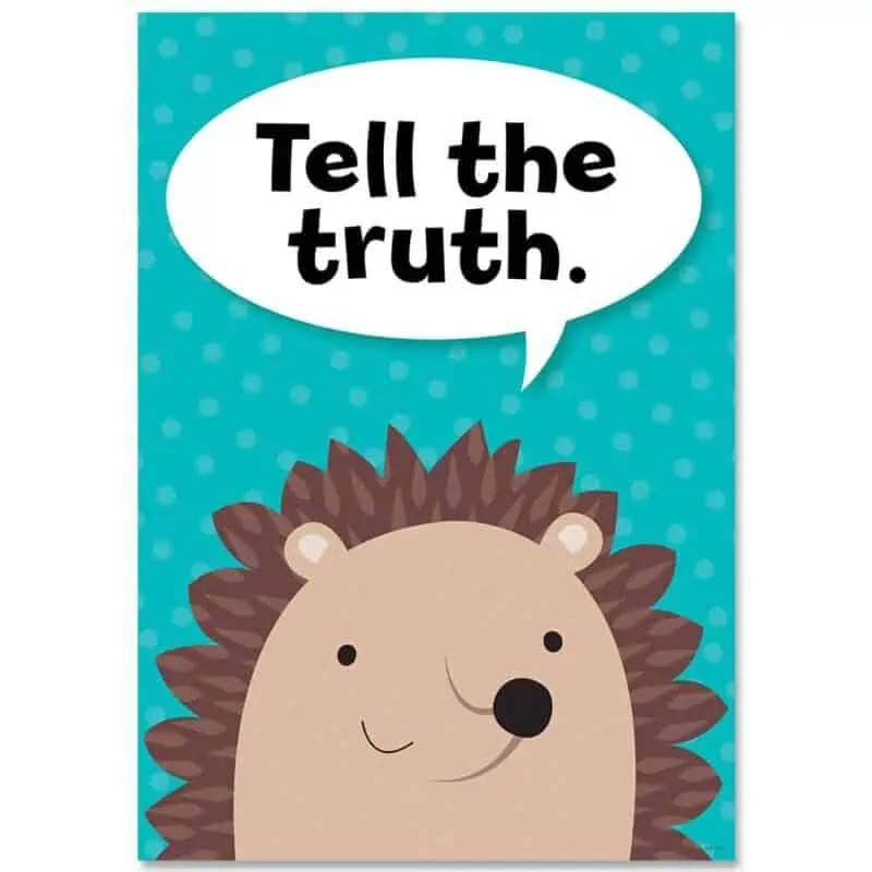 Inspire u poster: tell the truth. (wf)