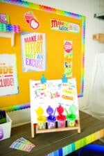 Rainbow Paint Chip Border (EZ Border)