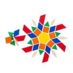Pattern Blocks , Plastic, Solid (250)