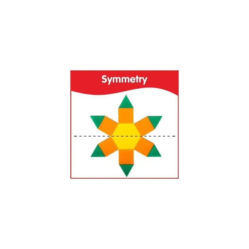 Pattern blocks , plastic, solid (250)