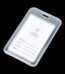 Clear id card holder 54*85, vertical
