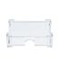 Clear business card holder- with clear cover