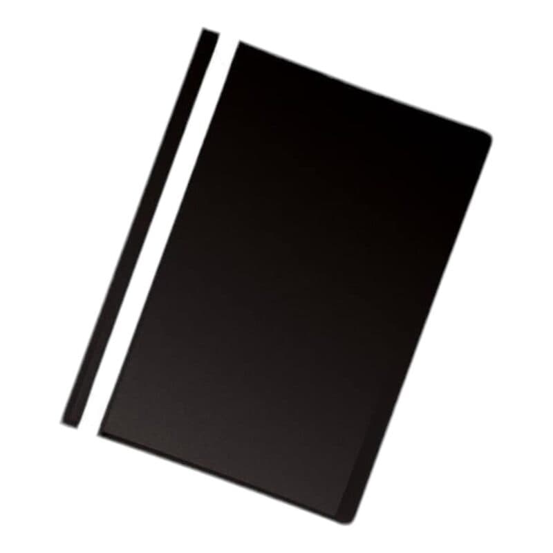 Plastic office file a4 black  210 x 297mm