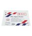 Pvc clear zip plastic bag a4 0. 15mm (12pcs)