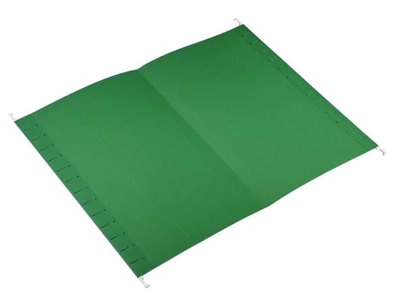 Green fc suspension file wih metal fastner 230gsm