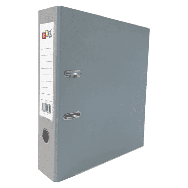 Grey Plastic Box file 7.5cm2 Ring , 2.5 inch