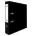 Black plastic boxfile 7. 5cm 2 ring , 2. 5 inch