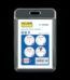 Clear id card holder 74*105  , vertical