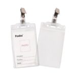 Name Badge Soft Clear  Horizontal : 110x80MM; thickness :0.50mm