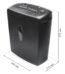Paper shredder cross-cut 10-sheet p4 paper shredder for paper/credit card/cd