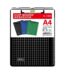 Black plastic clip board a4-297*210