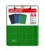 Green plastic clip board a4-297*210